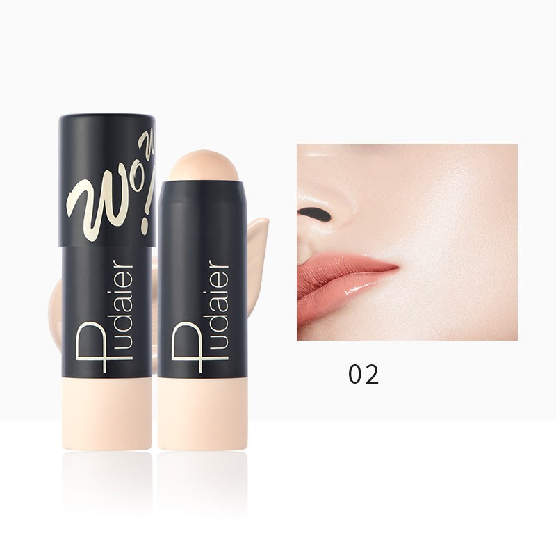 Foundation Makeup Color Rendering Not Smudge 12 Colors Lightweight Breathable Matte Stick Foundation Foundation Makeup Color Rendering Not Smudge 12 Colors Lightweight Breathable Matte Stick Foundation